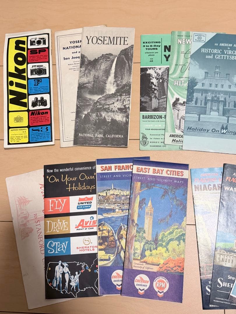ヴィンテージ 60’s アメリカ観光パンフレット　大量