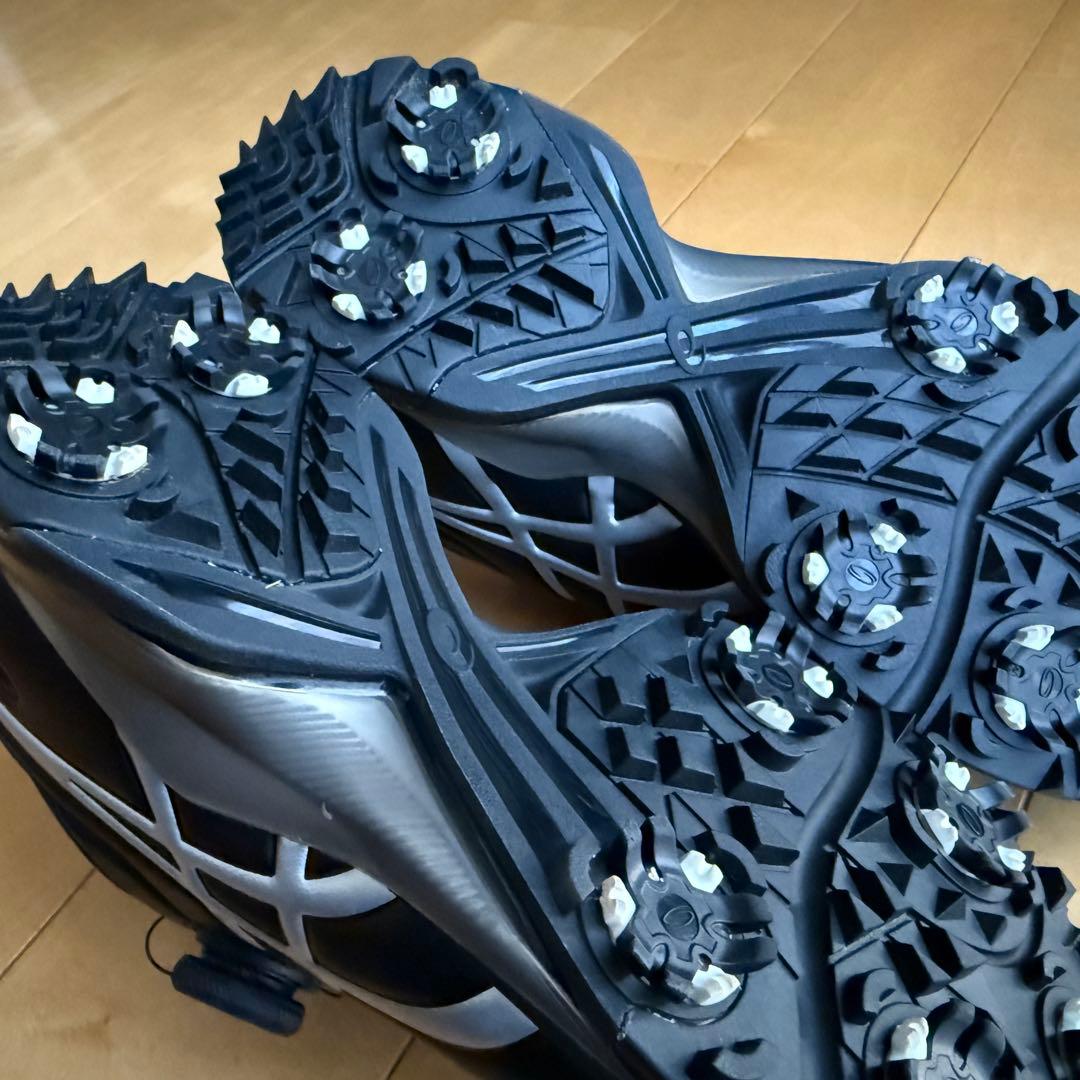 アシックス ゴルフシューズ 24.5 中古　送料込み