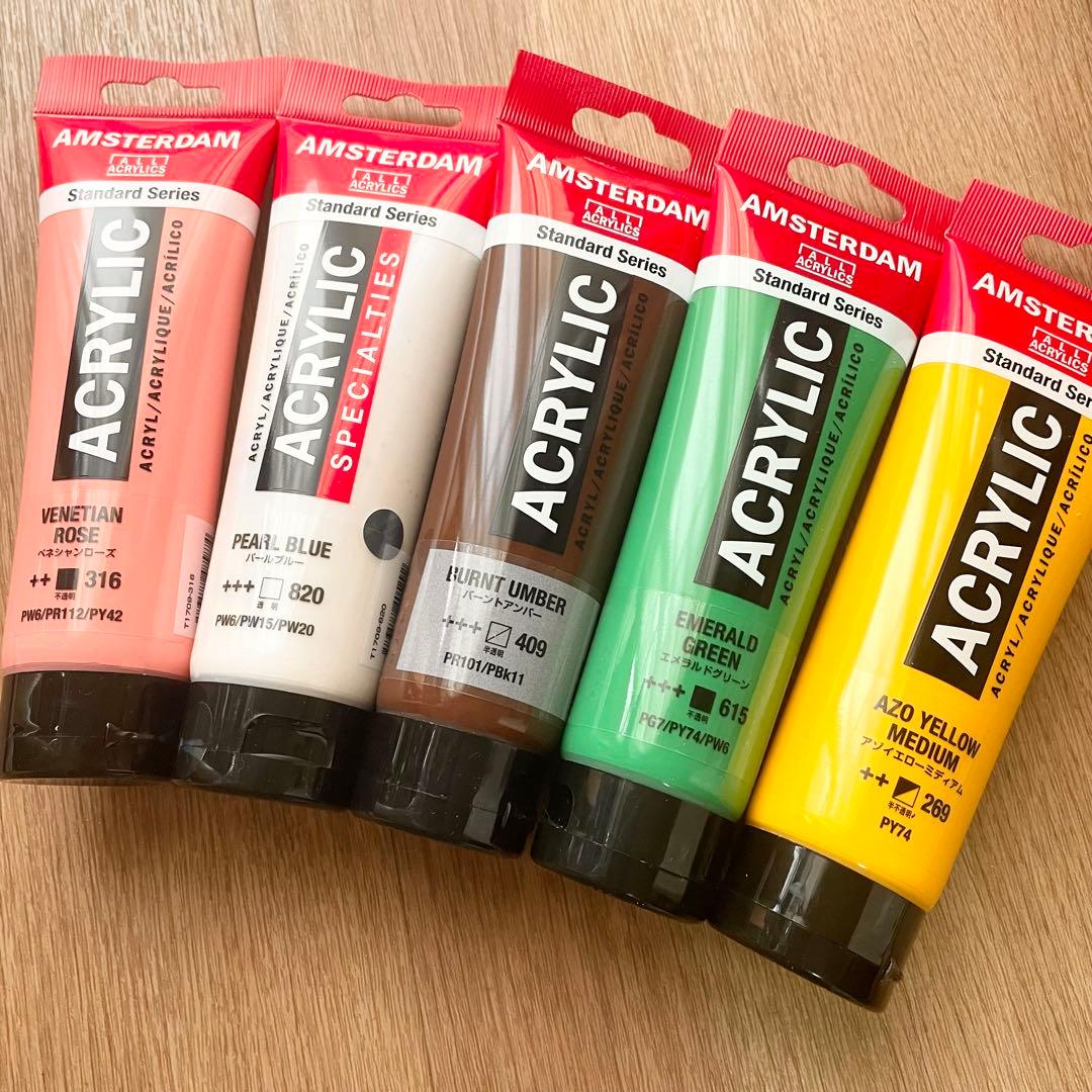 新品未使用 アムステルダム アクリリック② 120ml