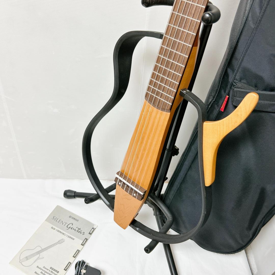 美品 YAMAHA ヤマハ SLG-100N サイレントギター フォークギター