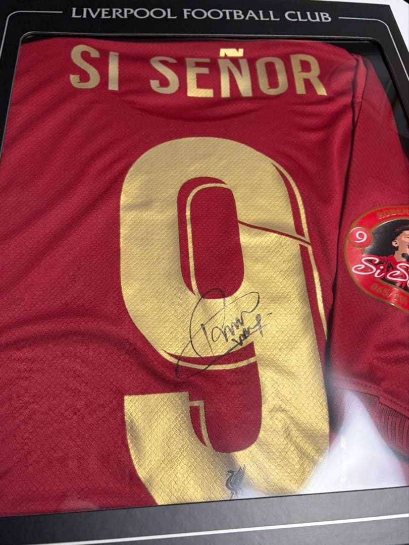リバプール フィルミーノ 直筆サイン入りユニフォーム 9 SI SEÑOR