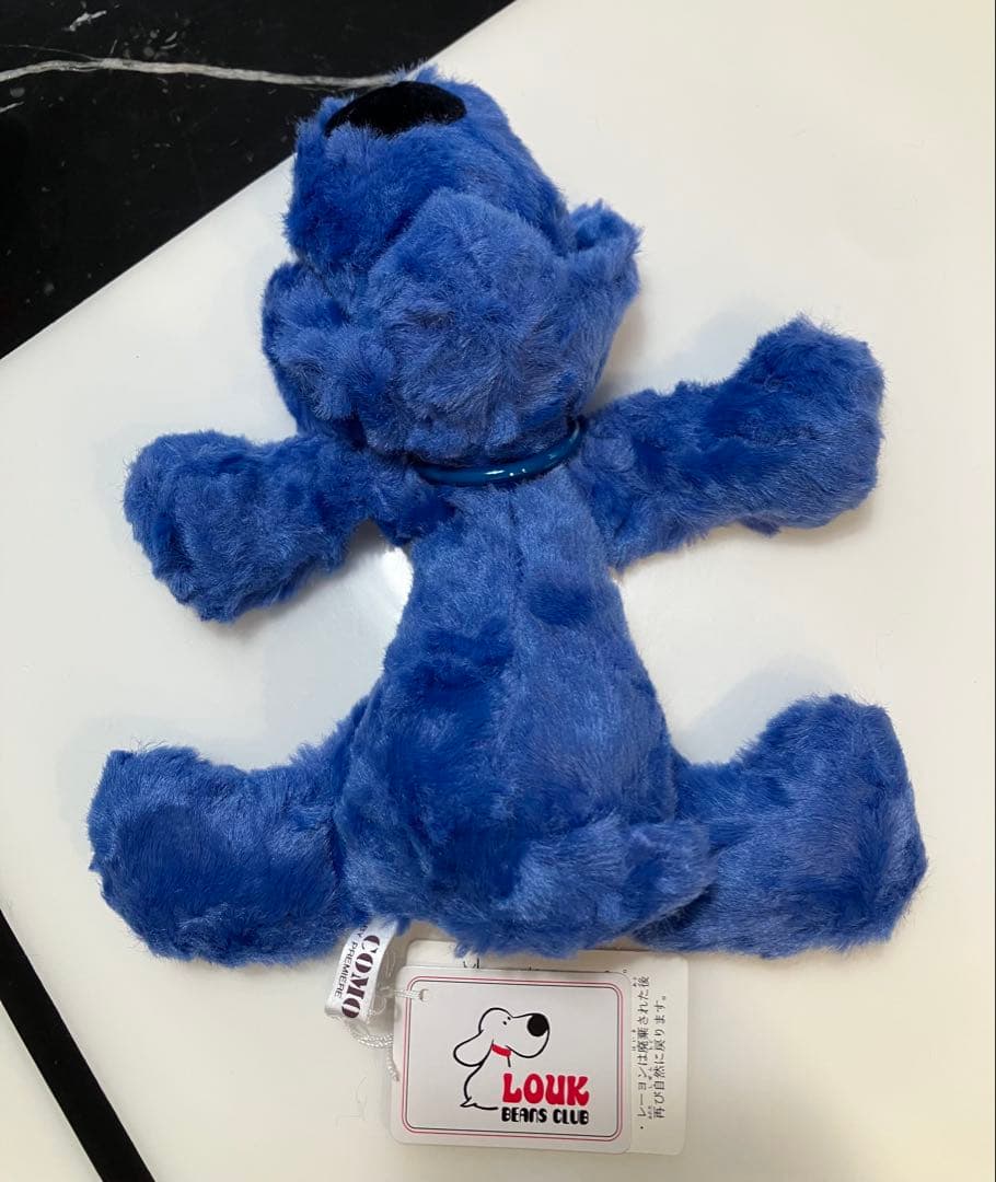 【新品未使用・希少色ラスト１匹日本製】子犬のるーくS　幸せブルーCOMO&RAY