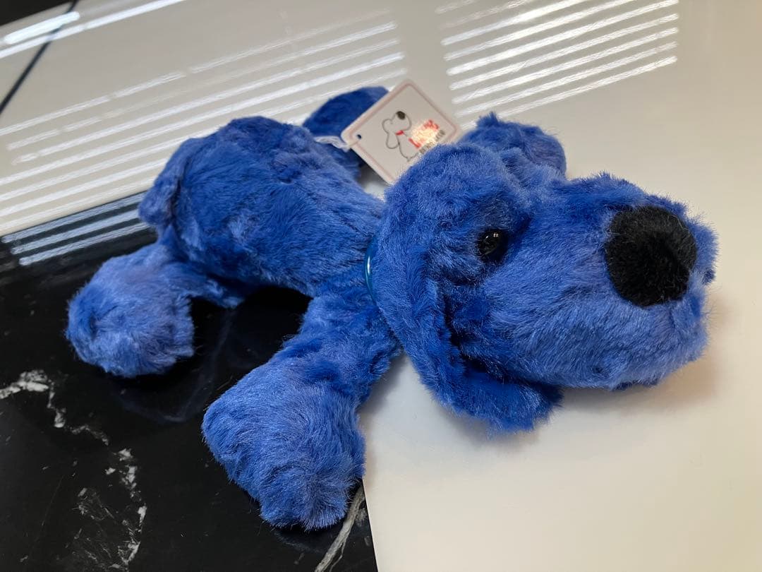 【新品未使用・希少色ラスト１匹日本製】子犬のるーくS　幸せブルーCOMO&RAY