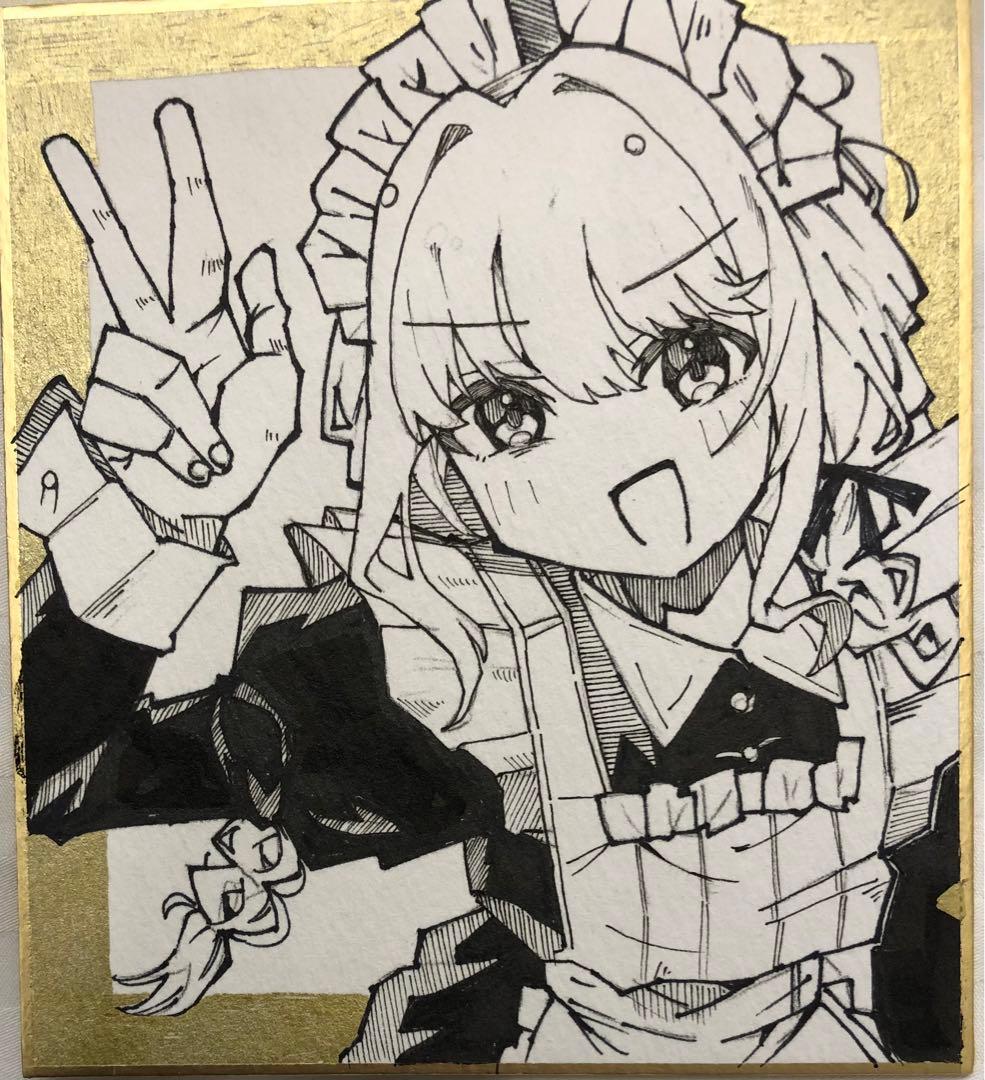 コミケ　C107 学園アイドルマスター　藤田ことね色紙