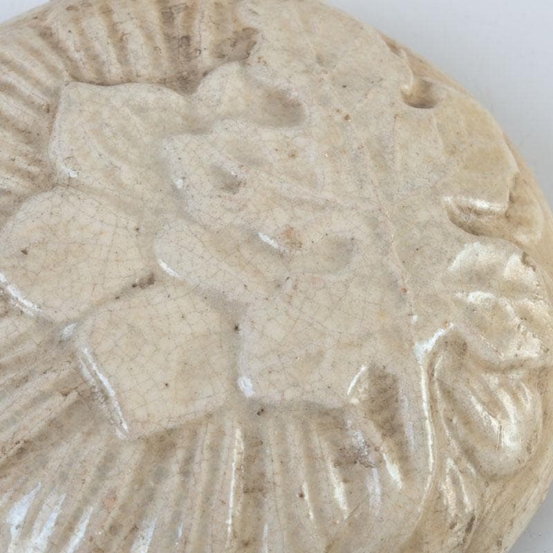 茶道具　楽吉左衛門　十代旦入造　菊香合　共箱　V　9861