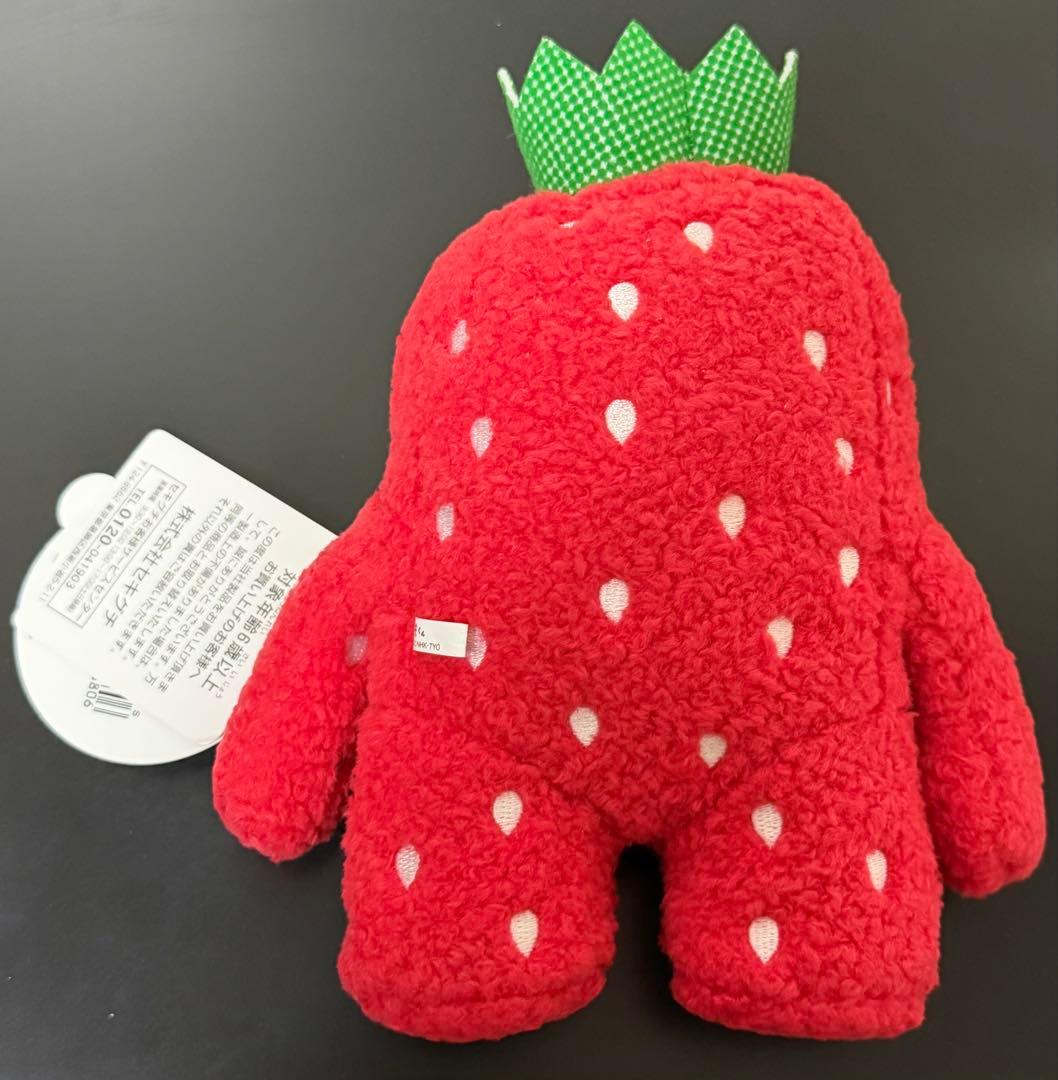 どーもくん15th 15周年　イチゴ　ぬいぐるみ　S