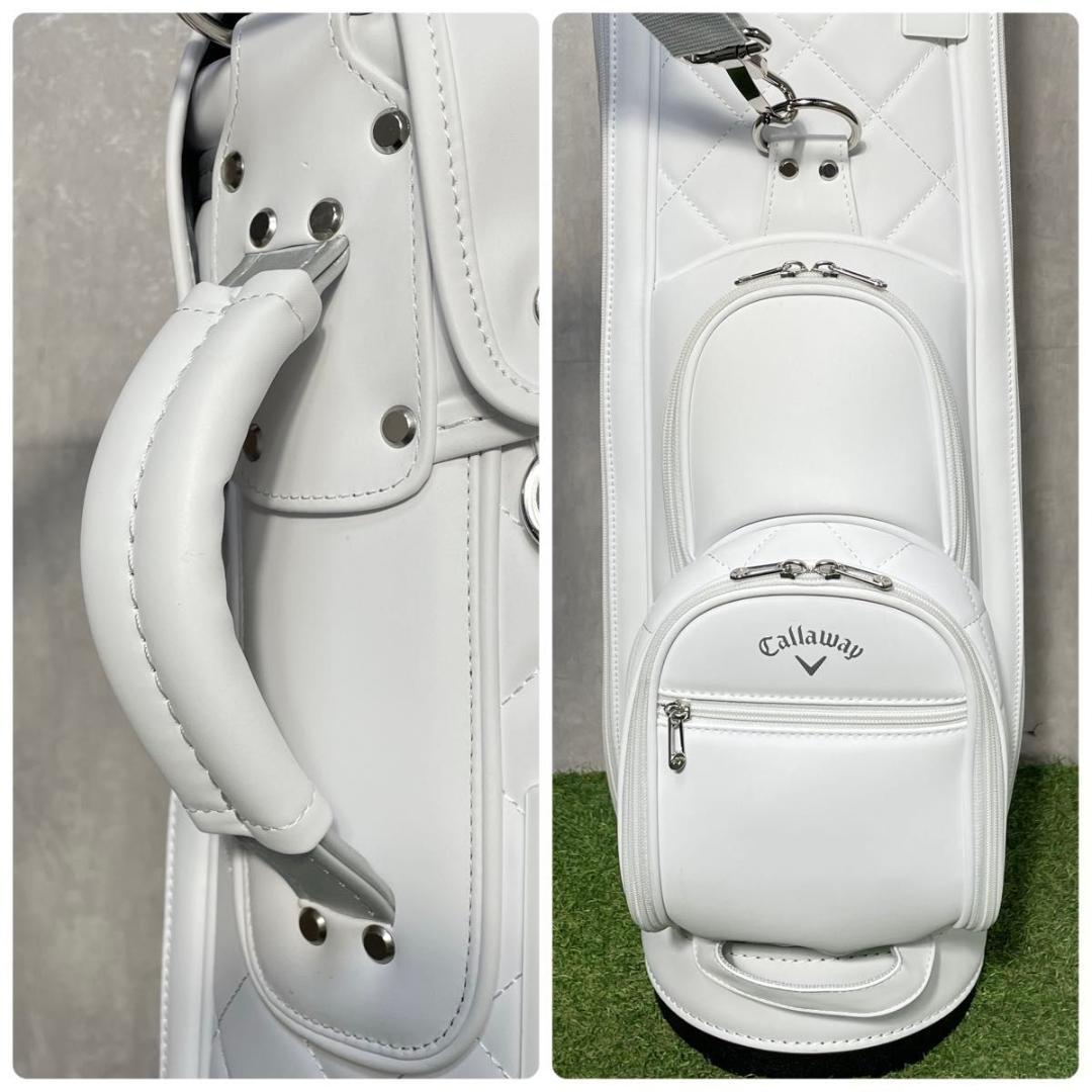 【美品】Callaway キャロウェイ 2024年 キャディバッグ ゴルフバッグ