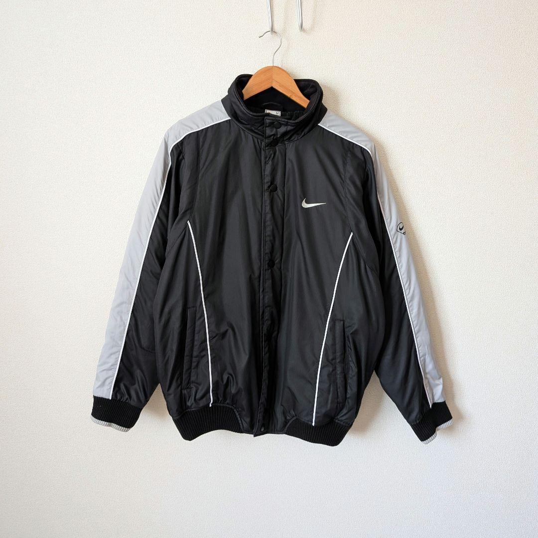 稀少☆ ナイキ NIKE スタジャン グラコン 中綿ジャケット 刺繍 黒