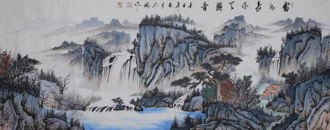 高雲鵬、本物です。国家一級美術師。