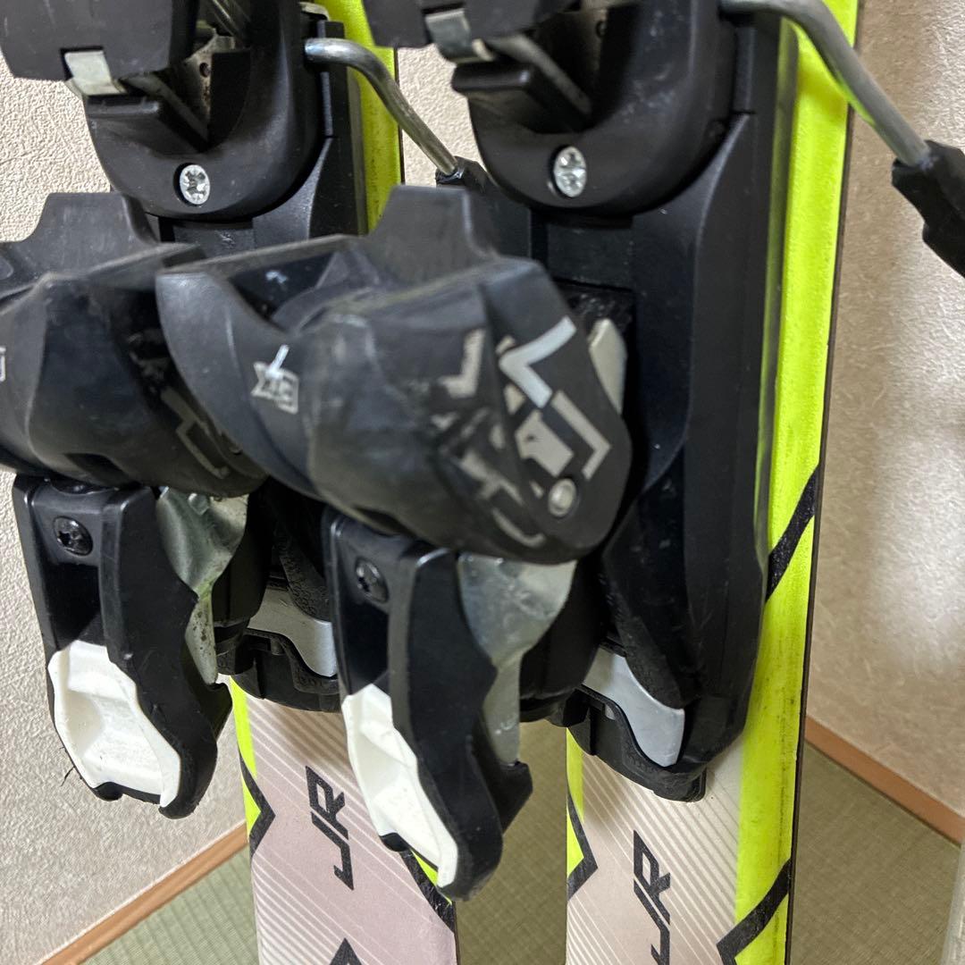 SALOMON サロモン　ジュニアスキー　ポール付き２点セット