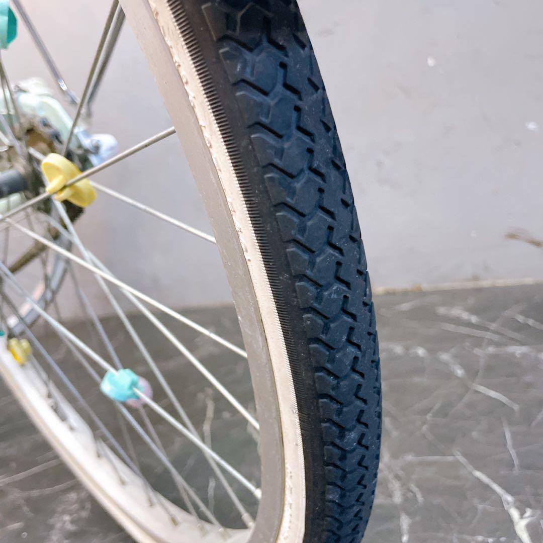 【961】《限定価格》子供用自転車 ブリヂストン Ricorina グリーン