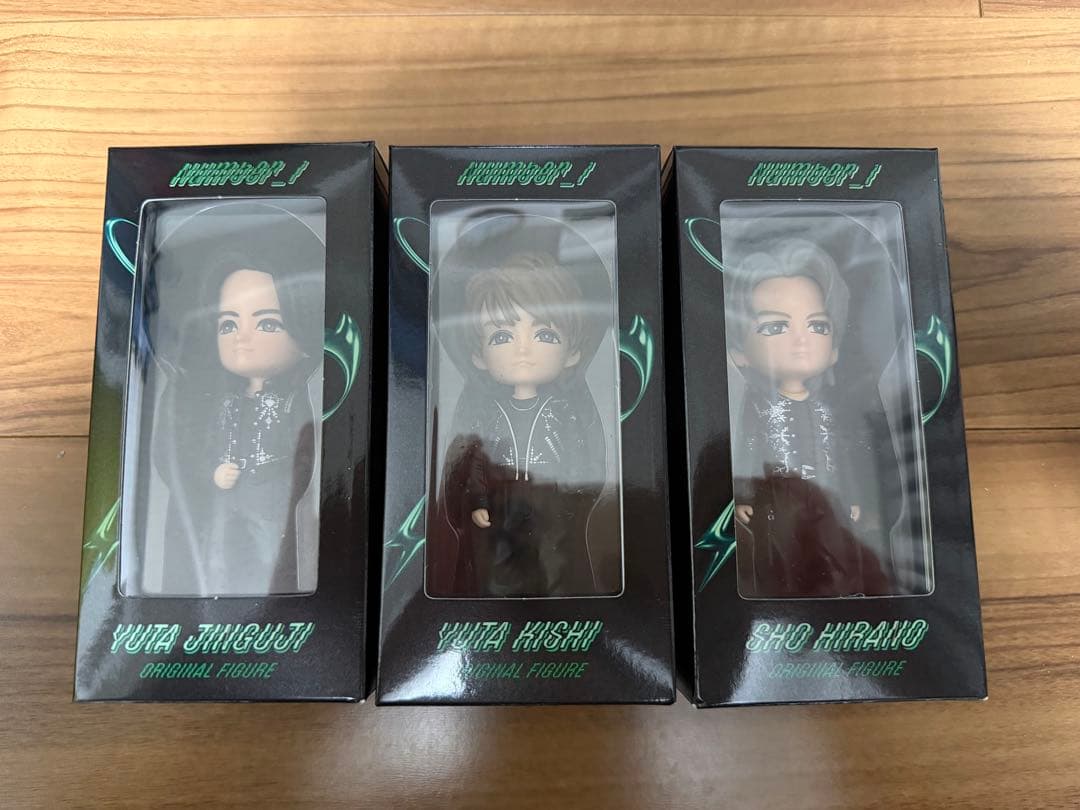 Number-i （ナンバーアイ） オリジナルフィギュア３体セット