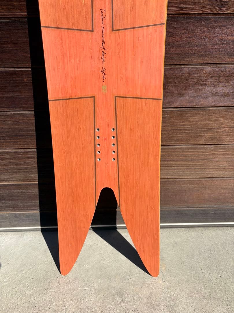 スノーボード gentem stick bigfish 163