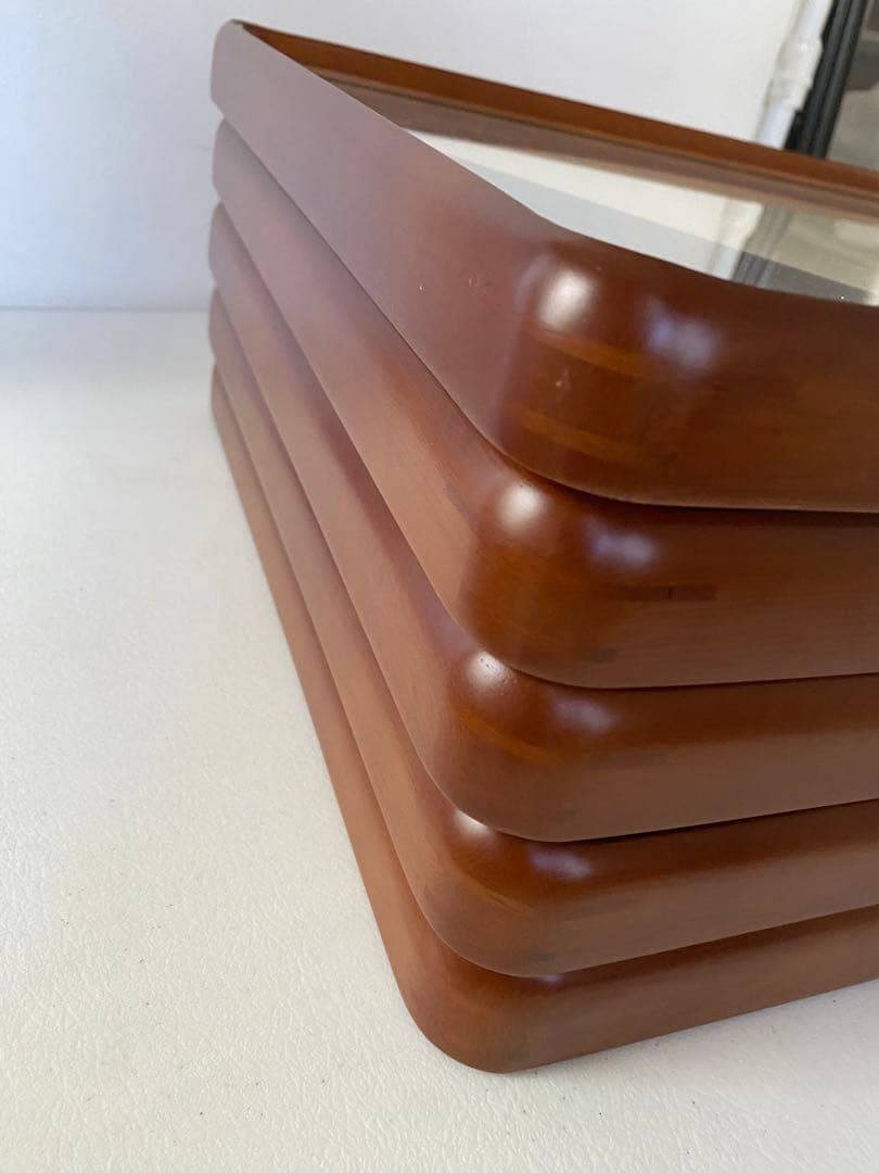 扇型　額縁　5枚　書道　扇面　木製額縁　和風　未使用　まとめ売り