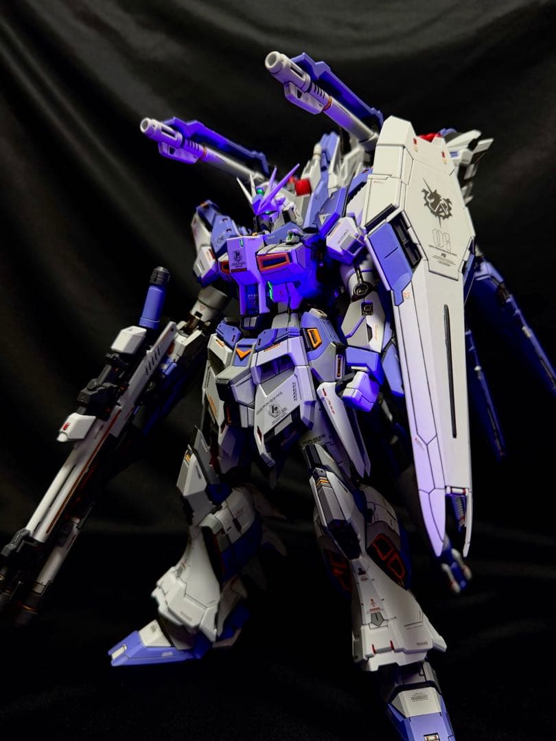 1/100 rx93v2 ハイニューガンダム 改修 塗装済完成品 ガンプラ完成品