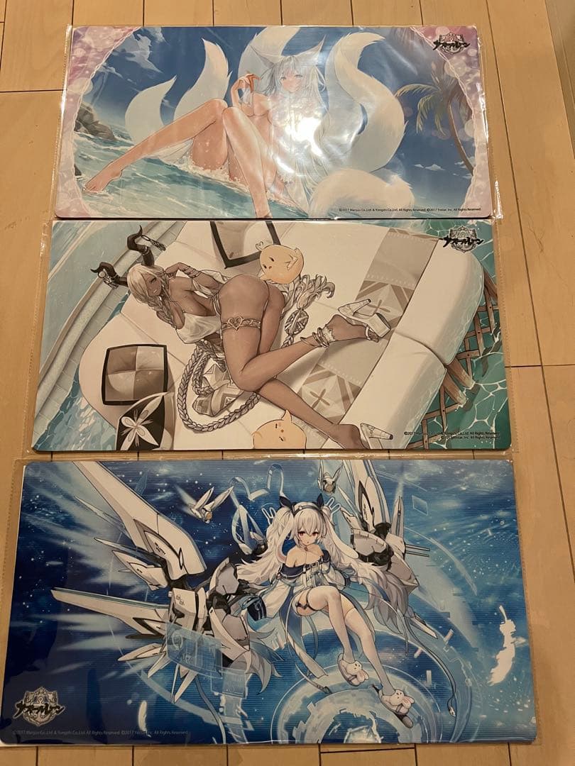 アズールレーン 第3弾 ファイナルドロー賞 信濃 ラバープレイマット　B賞