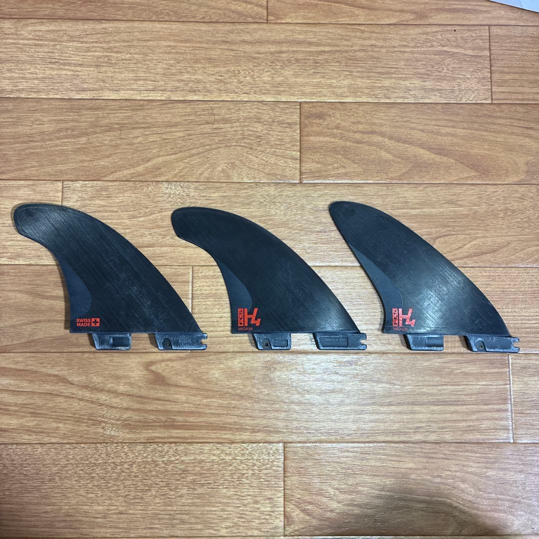 サーフボードフィンセット H4 ミディアム3枚セット