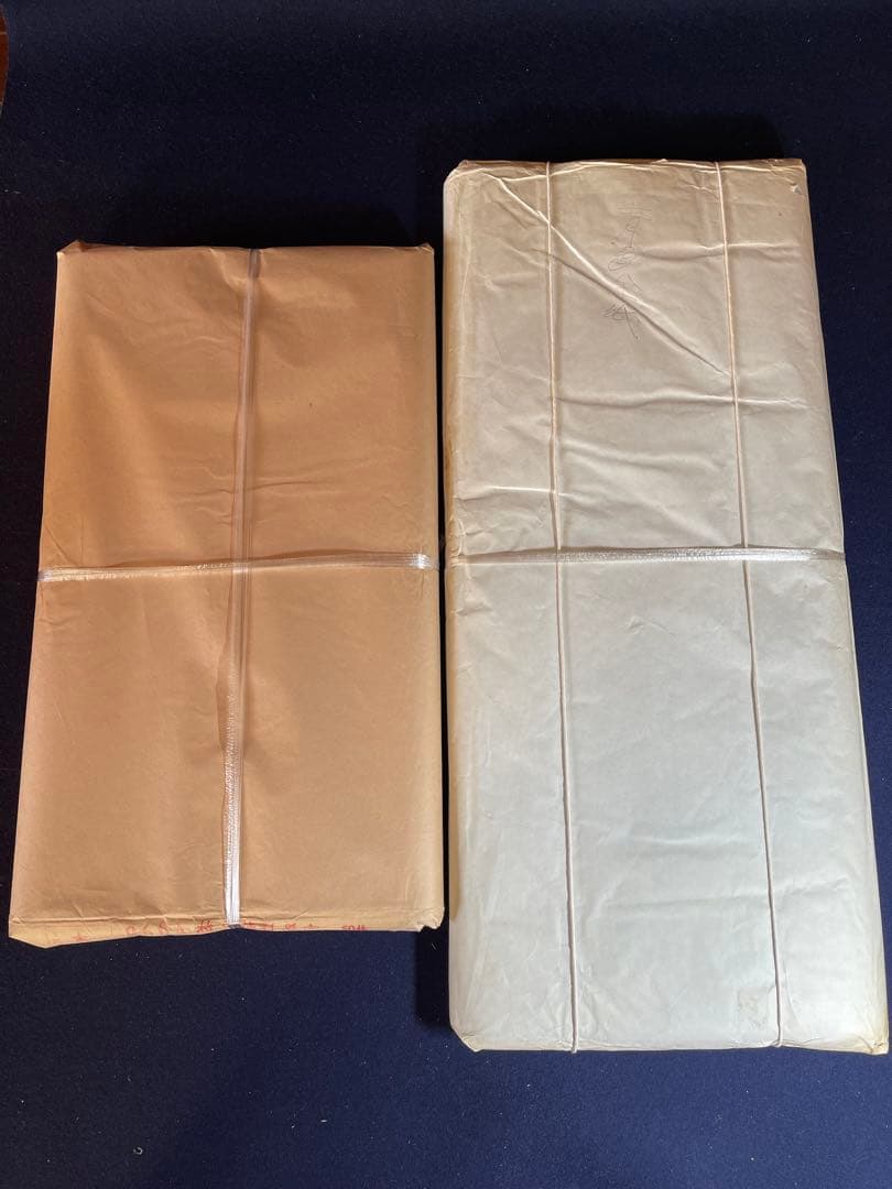 【墨研】つねっさん 中国宣紙◆紅星牌・新星牌 特殊古紙◆未使用◆文房四宝