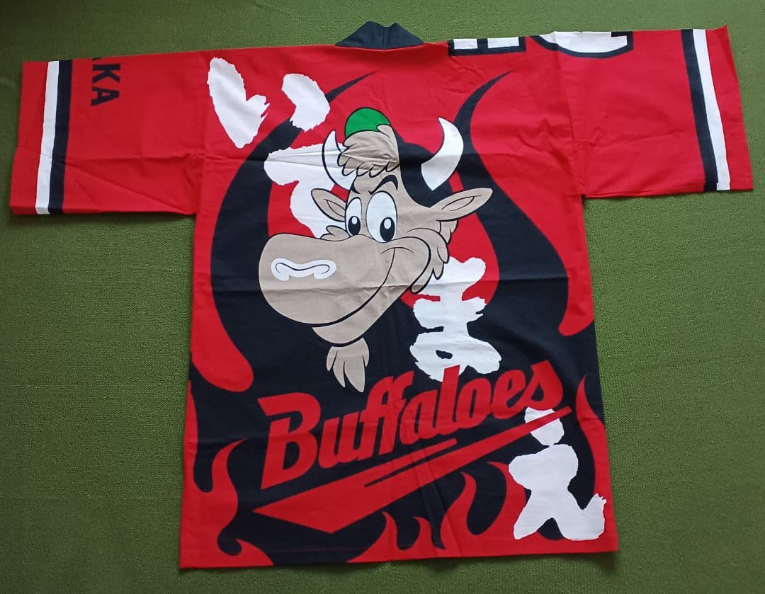 近鉄バファローズ　当時物　法被　いてまえ！　はっぴ　紙袋