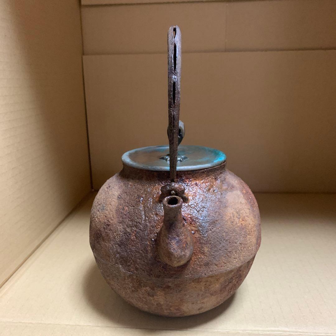 鉄瓶　24時間以上水漏れなし