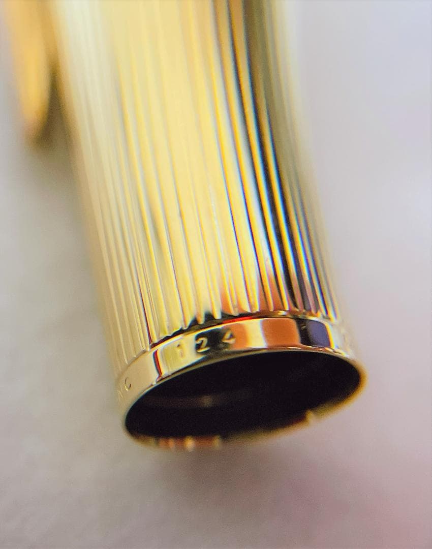 【未使用】1970年代 モンブラン montblanc 124 金張りキャップ