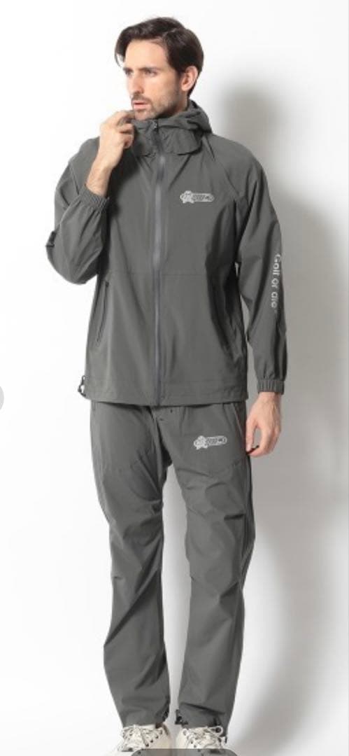 新品未使用 MARK&LONA レインウェア　48 セットアップ　ストレッチ