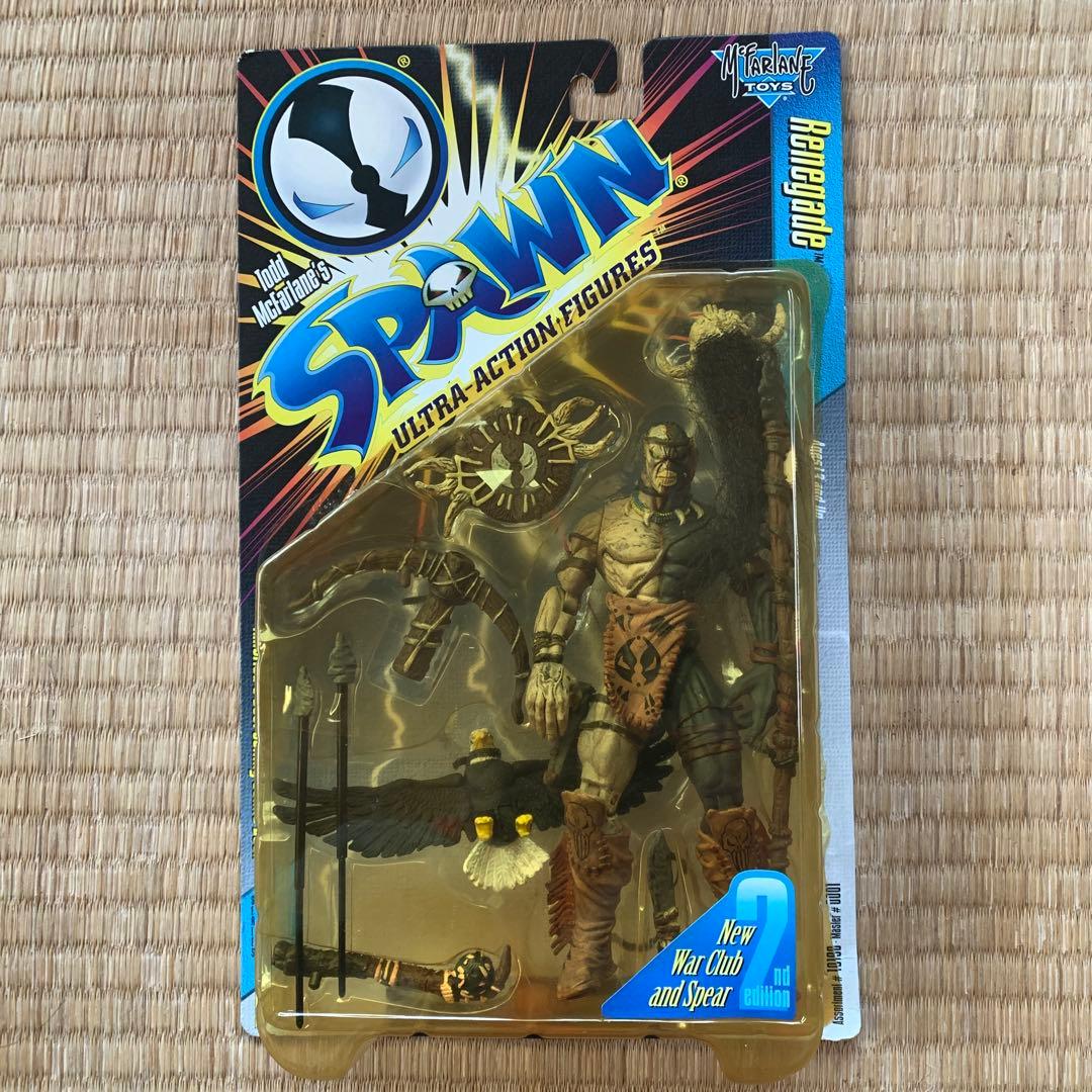 スポーン　SPAWN ウルトラアクションフィギュア 戦斧と槍付き