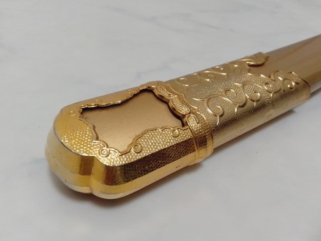 太刀 金属製模造刀 日本刀 金色 観賞 コスプレ 武具