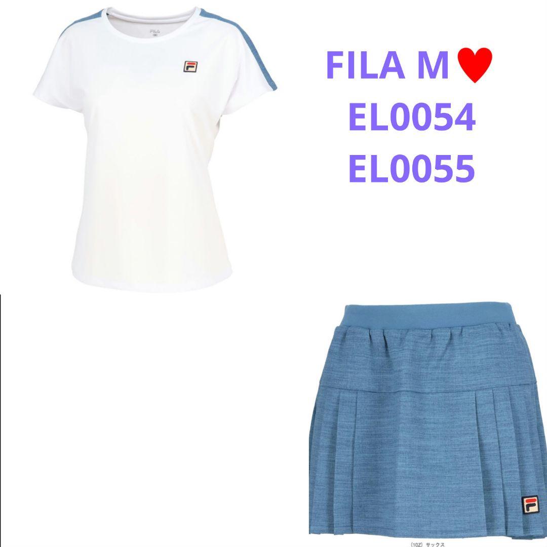 フィラ レディース ゲームシャツ スコート　上下セット M EL005455