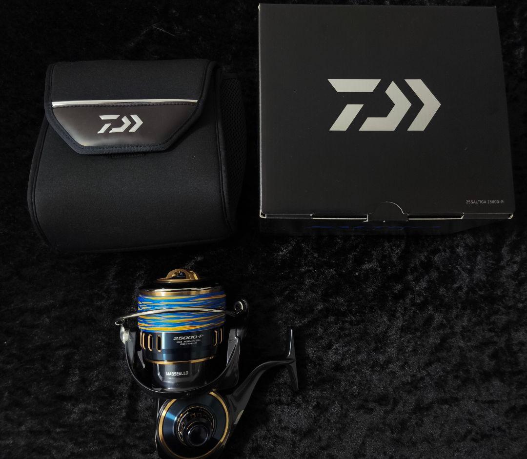 ダイワ 25ソルティガ 25000-P オシア17+ 15号