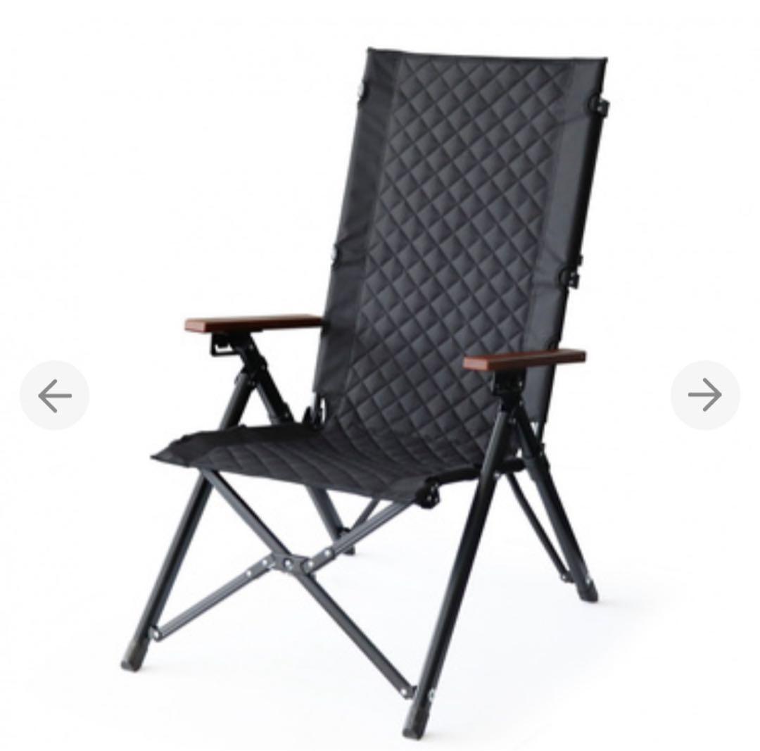 Alpen Outdoors ハイバックチェア ブラック