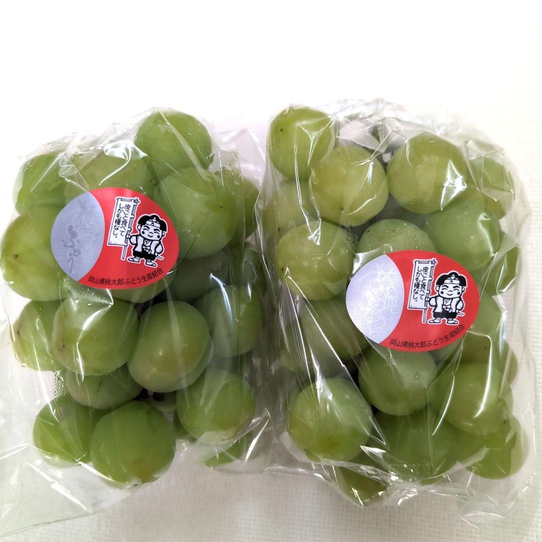 [訳あり]岡山県産桃太郎ぶどう 2房