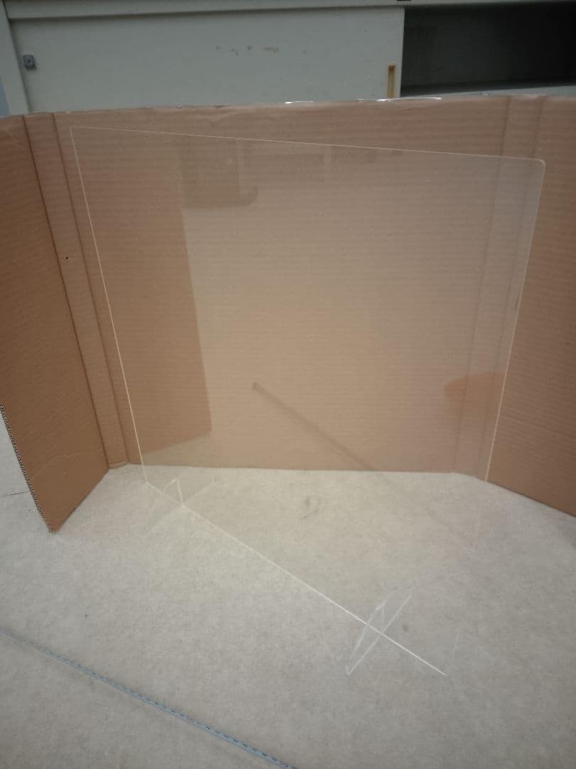 【まとめ売り】アクリルパーティション 15枚セット 50cm 透明 飛沫防止