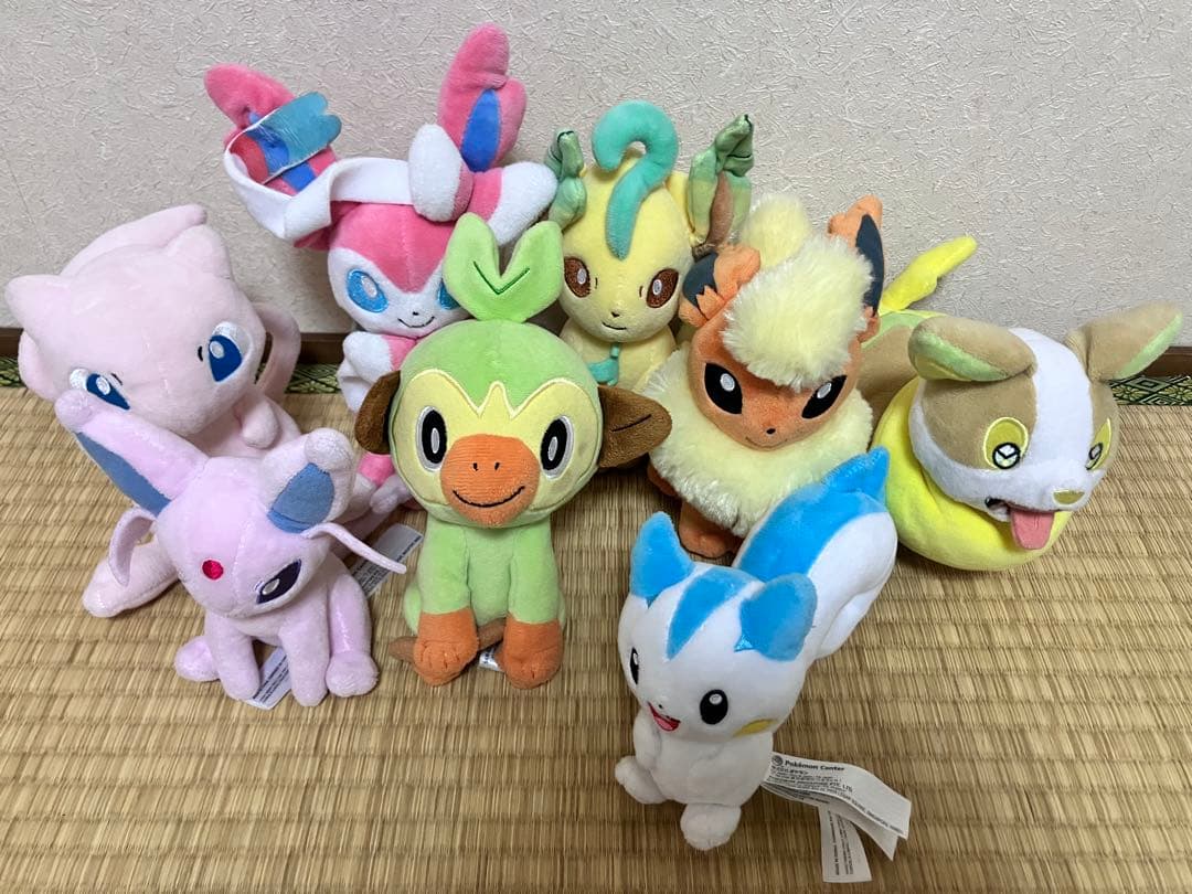 ポケモンぬいぐるみセット
