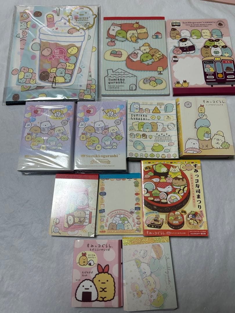 平成　レトロ　ファンシー　サンエックス　すみっコぐらし　メモ帳　おまとめ売り
