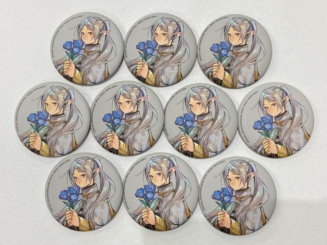 韓国 AGF 2025 会場限定 特典 缶バッジ 10個 葬送のフリーレン