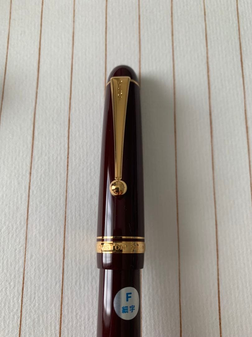 PILOT（パイロット） カスタム 万年筆 14K ボルドー