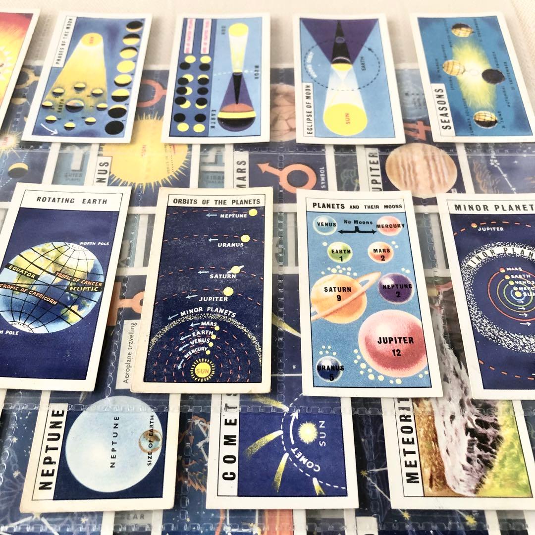 1958年 レア！ イギリス製 ティーカード 宇宙 全50枚