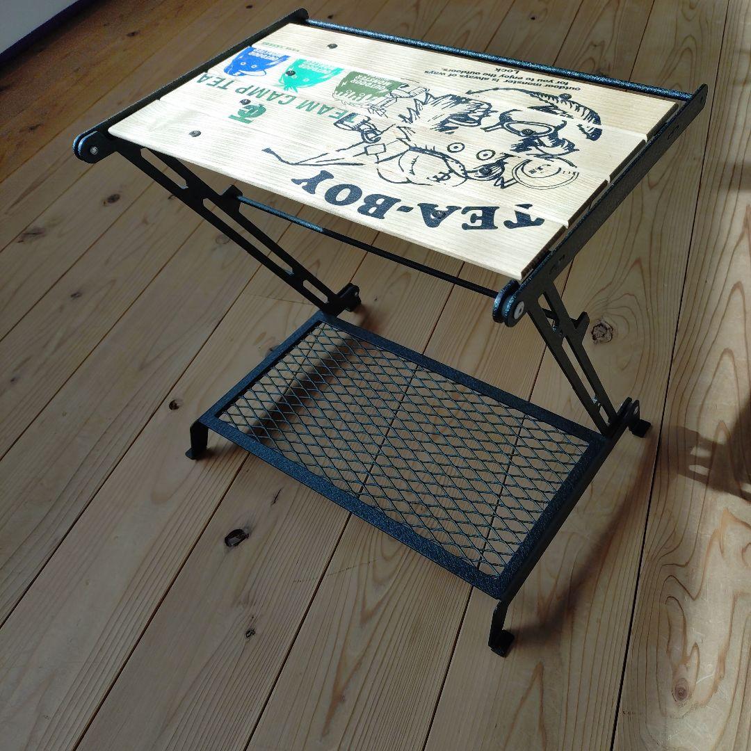 TEAM CAMP TEA TEA-BOY 折りたたみテーブル