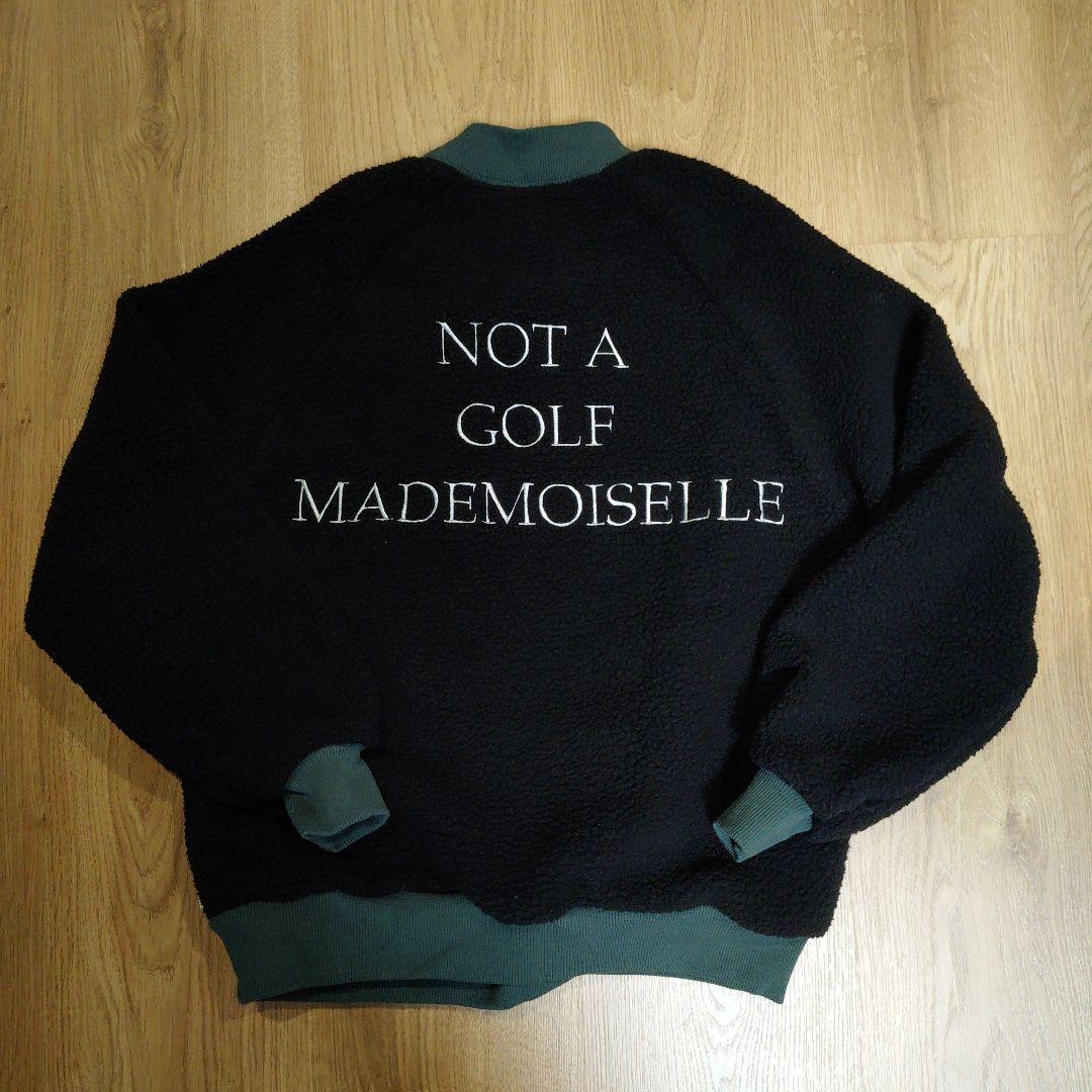 Cph/Golf rufflog フリースセーター サイズSl 黒×緑 試着のみ