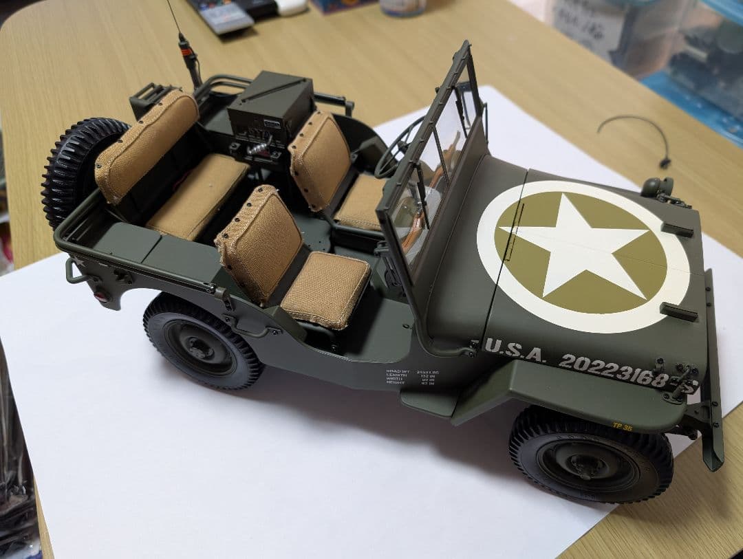 アシェット1/8ウィルスMB組み立て済本体ジャンク