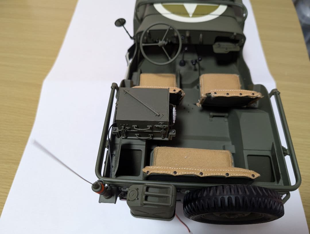 アシェット1/8ウィルスMB組み立て済本体ジャンク