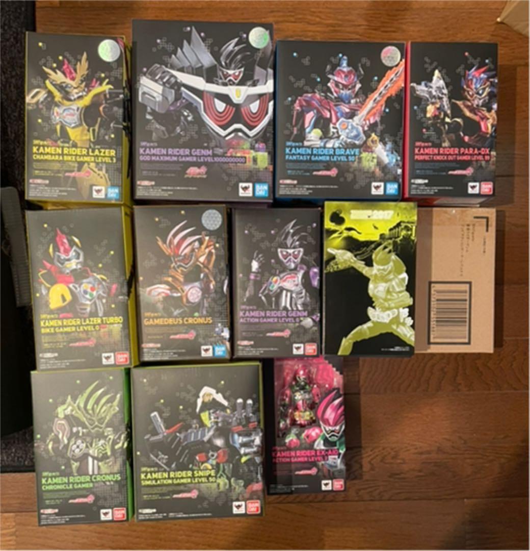 s.h.figuarts 仮面ライダーエグゼイド関連まとめ売り