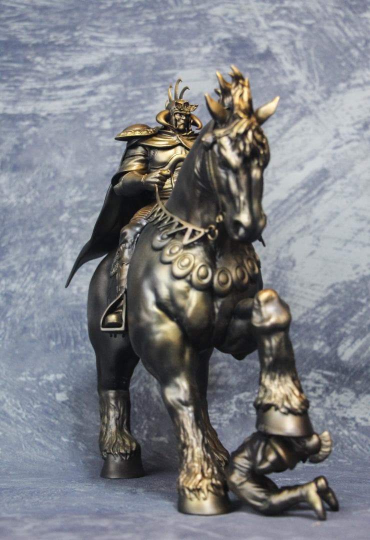 北斗の拳 wf2024w 黒王号&ラオウ レジンキャスト 塗装済み完成品