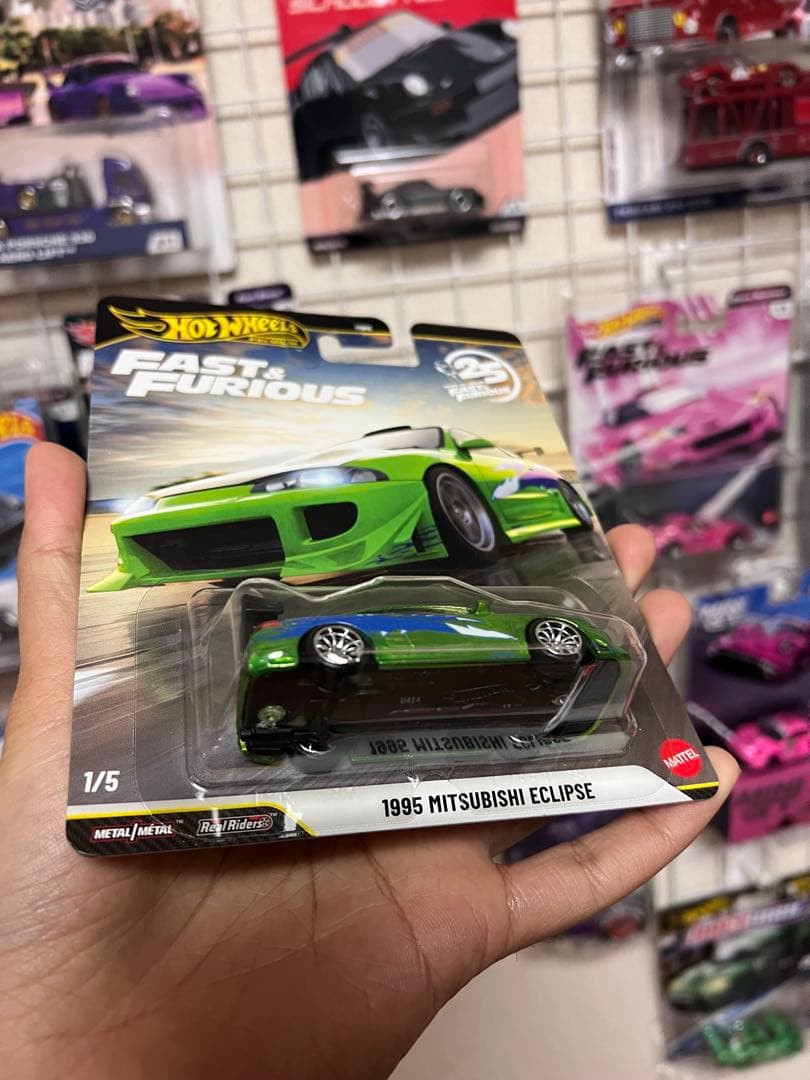 ホットウィール ワイルドスピード　1995 三菱 エクリプス チェイス②