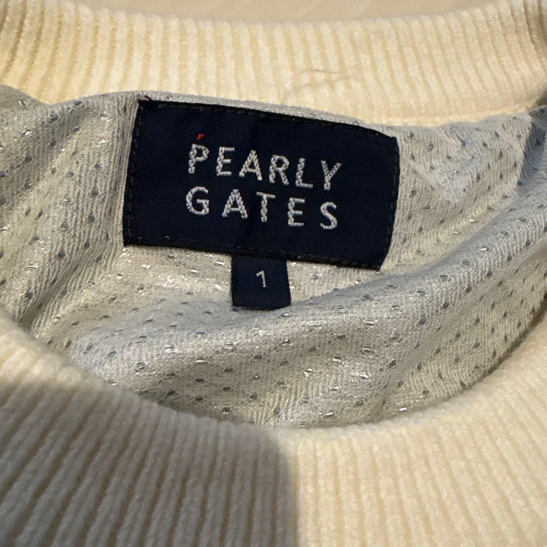 PEARLY GATES 星刺繍 セーター サイズ1 重ね着セット