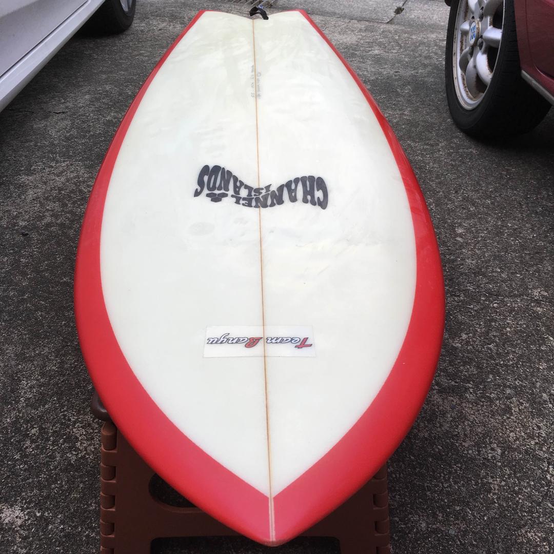 送料込み　サーフボード (チャンネルアイランド) 全長5.5 ソフトケース付き