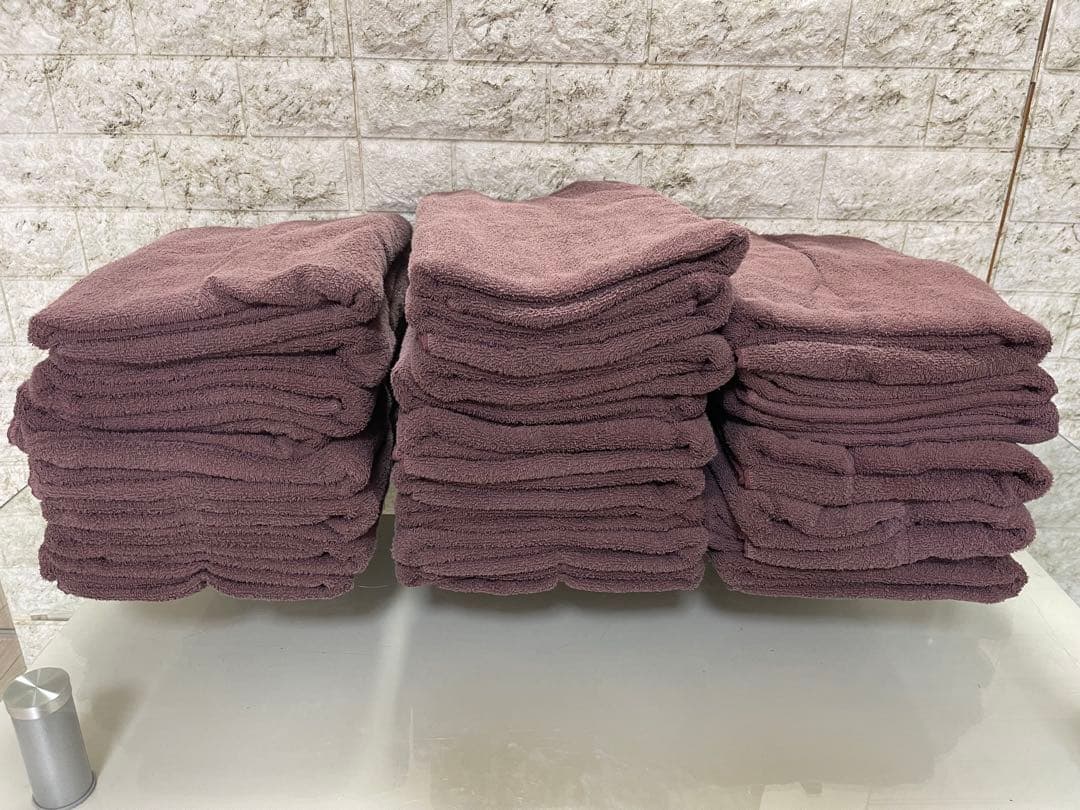 中古　業務用バスタオル　50枚