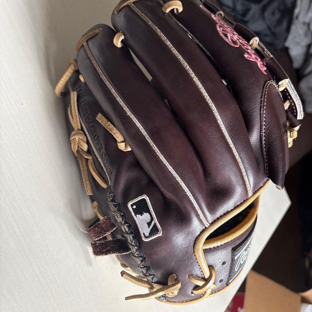 Rawlings オーダー硬式野球グローブ ダークブラウン
