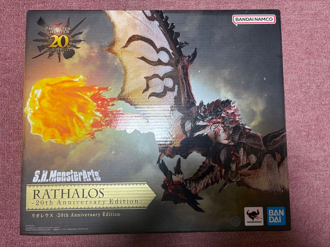 ゲームキャラクター S.H.MonsterArtsRathalos 20th Anniversary